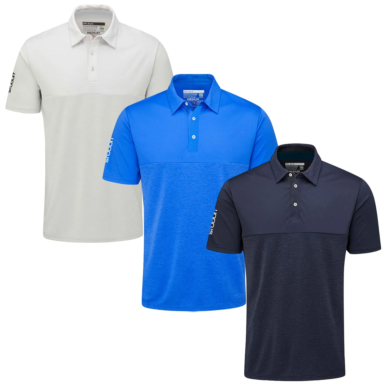 Stuburt Mens Active-Tech Goldcrest Polo Shirt