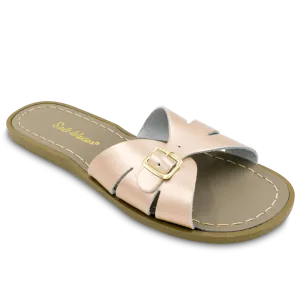 Sun San Saltwater Sandals - Classic Slides in Rose Gold