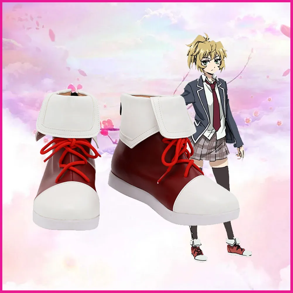 Tenkuu Shinpan/High-Rise Invasion-Mayuko Nise Boots Halloween Costumes Accessory Custom Made Cosplay Shoes