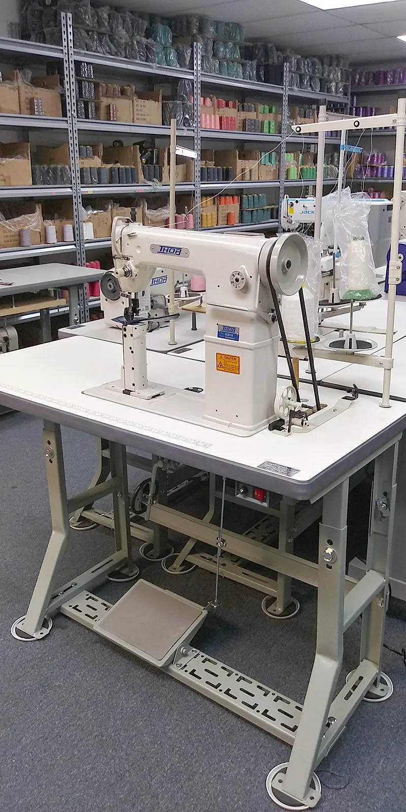 THOR GC-810 Post Bed Roller Foot Sewing Machine