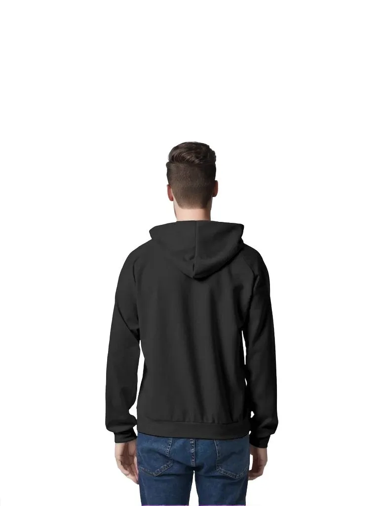 Trip w/ Me Not on Me Men's Black Raglan Pullover Hoodie