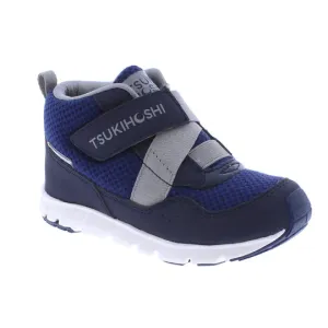 Tsukihoshi Youth Waterproof Tokyo (Sizes 1.5 - 5) - Navy/Gray