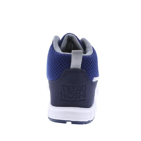 Tsukihoshi Youth Waterproof Tokyo (Sizes 1.5 - 5) - Navy/Gray