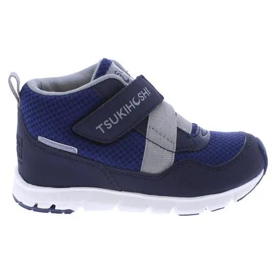 Tsukihoshi Youth Waterproof Tokyo (Sizes 1.5 - 5) - Navy/Gray