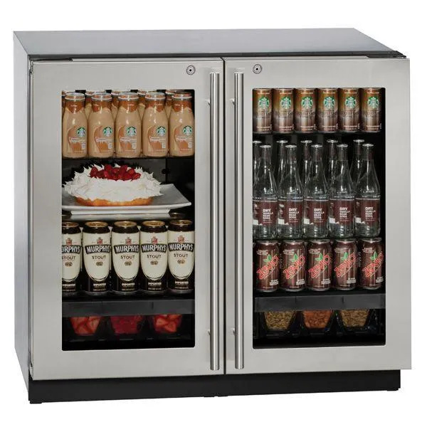 U-Line U3036RRGLS13B 3036rrgl 36" Refrigerator With Stainless Frame Finish and Lock (115 V/60 Hz)