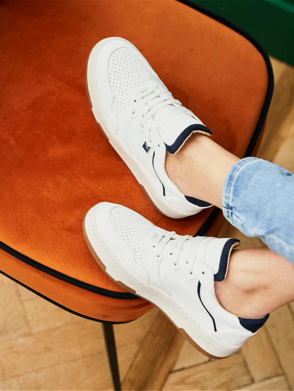 Vestige Recycled Unisex Vegan Sneakers | Midnight Blue