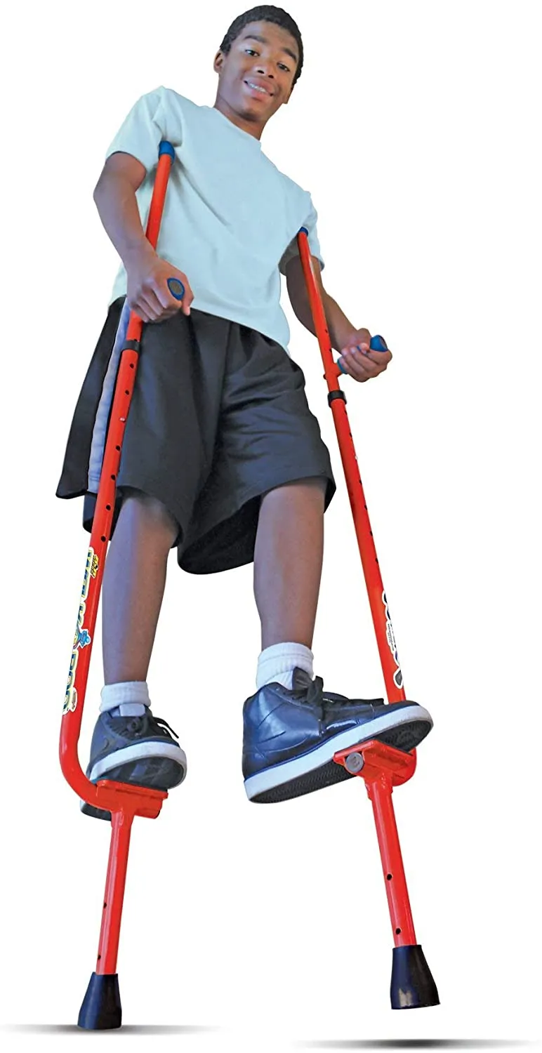 Walkaroo Original Balance Stilts with Ergonomic Design by Air Kicks (Steel)