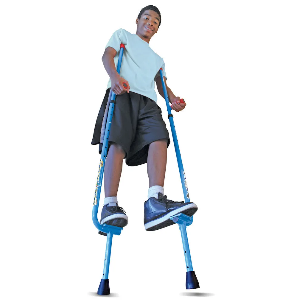 Walkaroo Original Balance Stilts with Ergonomic Design by Air Kicks (Steel)