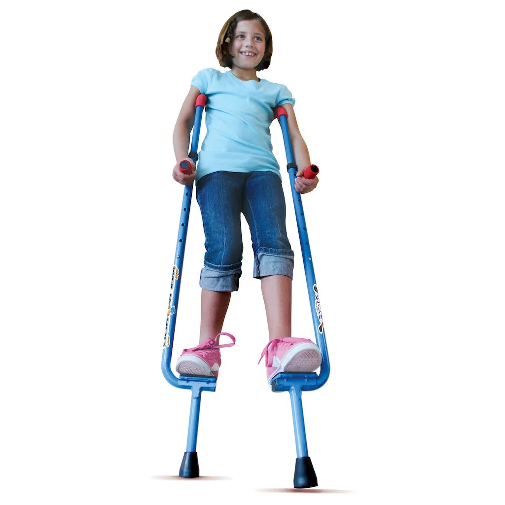 Walkaroo Original Balance Stilts with Ergonomic Design by Air Kicks (Steel)