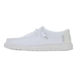 Wally Stretch Sox Wide - White