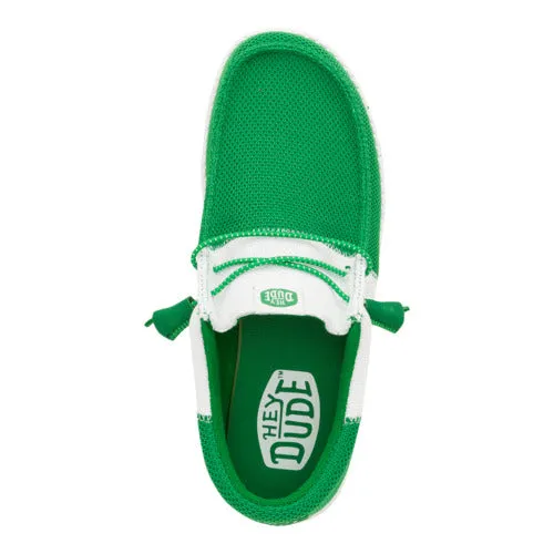 Wally Tri Varsity Mesh - Green/White