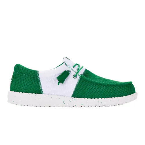 Wally Tri Varsity Mesh - Green/White