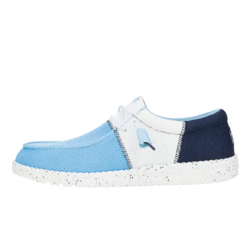 Wally Tri Varsity Mesh - Sky/White