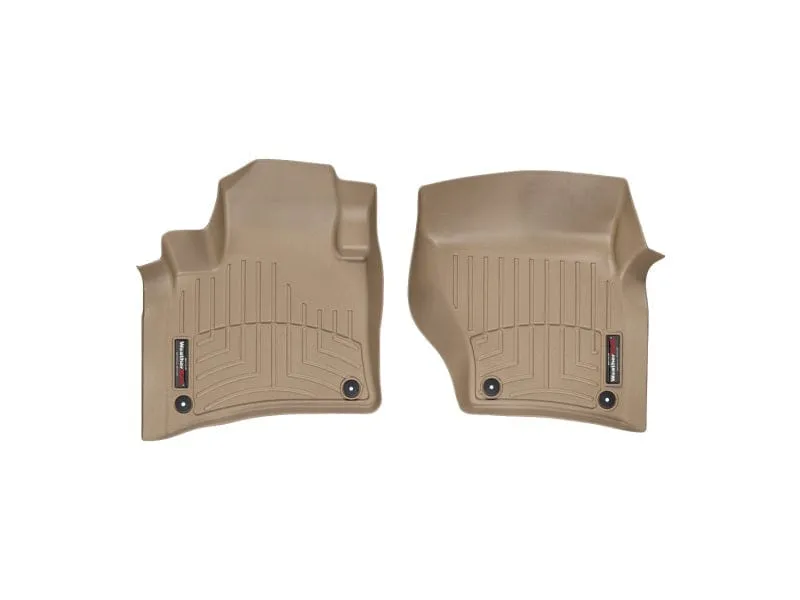 WeatherTech 11  Porsche Cayenne Front FloorLiner - Tan