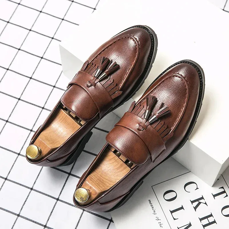 Wedding eco-leather oxford shoes