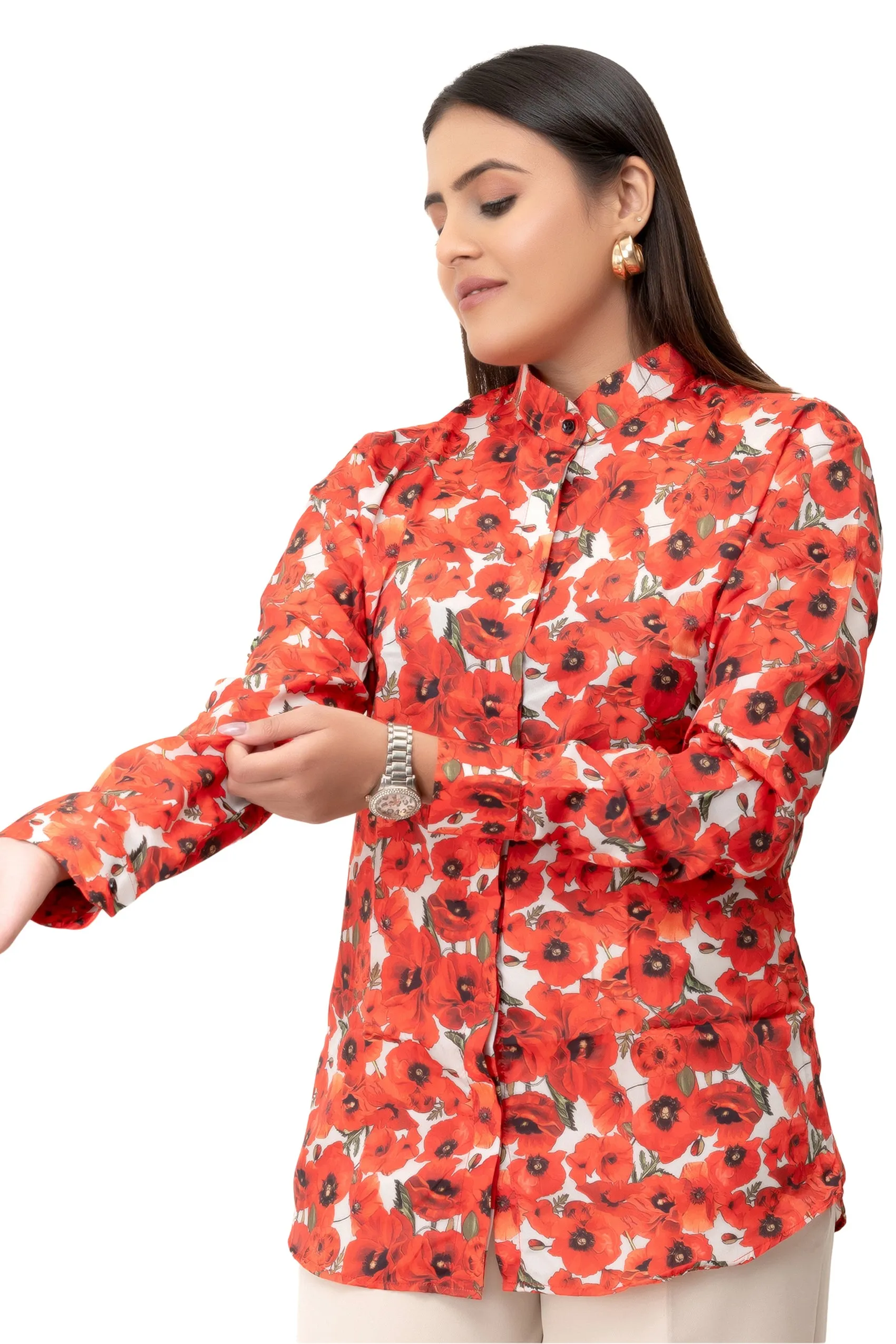 Whispering Roses Floral Shirt