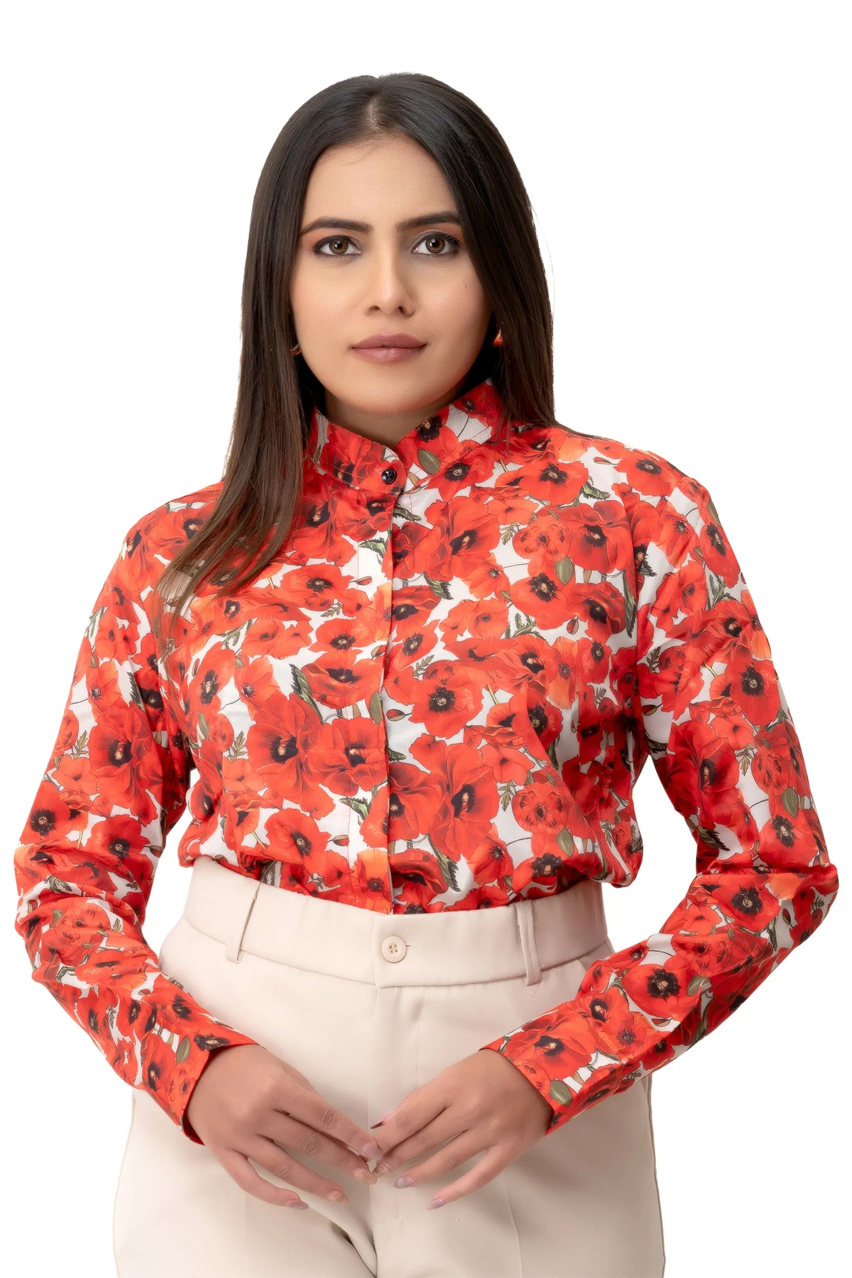 Whispering Roses Floral Shirt