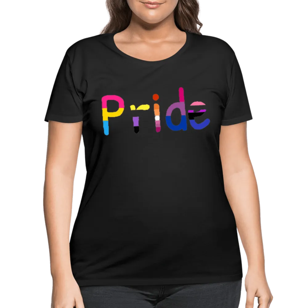 Women’s Curvy Pride T-Shirt