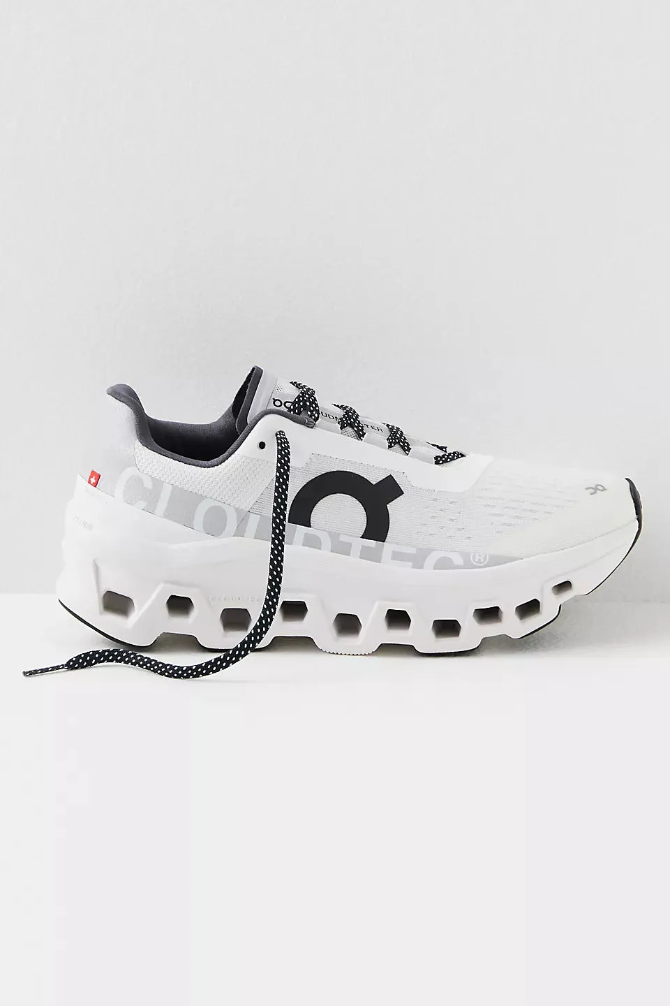 Women's On Running Cloudmonster All White