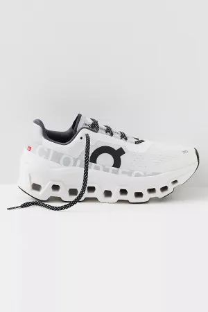 Women's On Running Cloudmonster All White