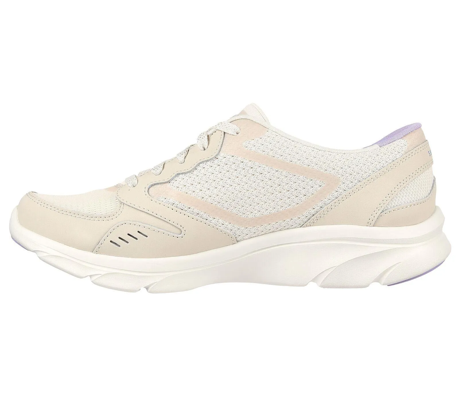 Women's Wide Fit Skechers Plenty Success - 104337 D'lux Walking Sneakers