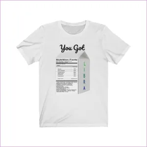 You Got Libra Stylish Zodiac Sign Unisex Tee - Top-Rated Astrology Apparel