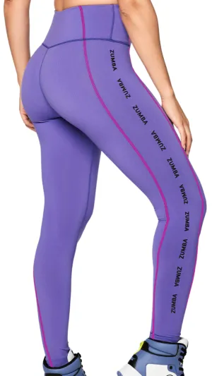 Zumba Bold High Waisted Ankle Leggings (Special Order)